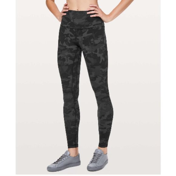 lululemon athletica Pants - Lululemon Align Pant 28" - Incognito Camo Multi Grey (ICMI) - Size 2 & 4